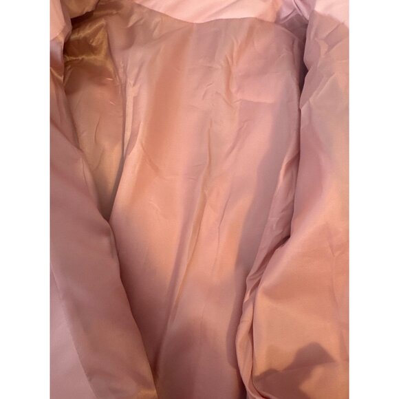 Pink Faux Luxury Fur Jacket Small Lining Soft Plush Warm Winter NEW - Picture 13 of 16